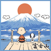 PEANUTS Snoopy 史努比 Everyday 毛巾手帕 富士山